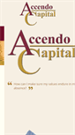Mobile Screenshot of accendocapitalgroup.com